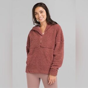 Prana Dusty Rose Sherpa Jacket
